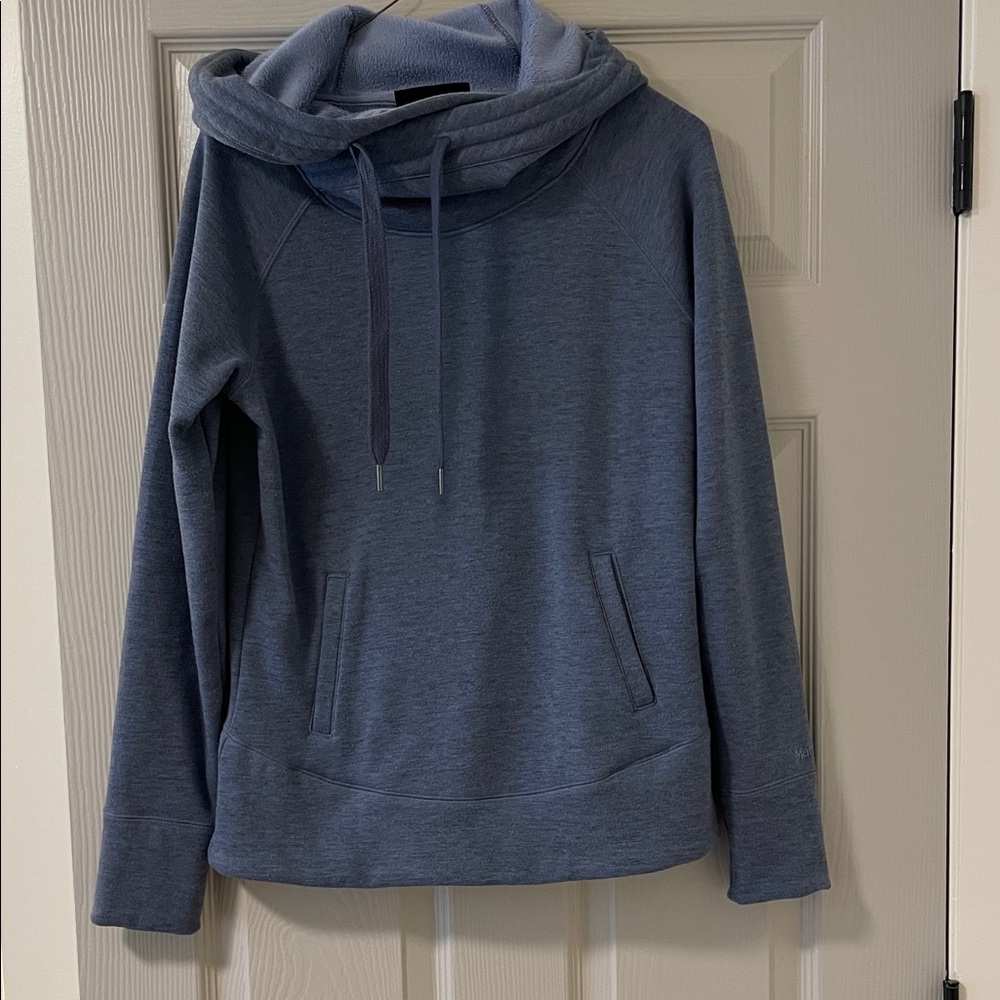 Marmot Light Blue Fleece Hoodie with Branded Tag